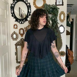 Blackmilk Clothing Victorian Top